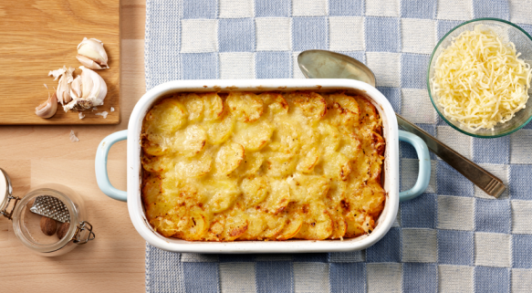 Basis aardappelgratin